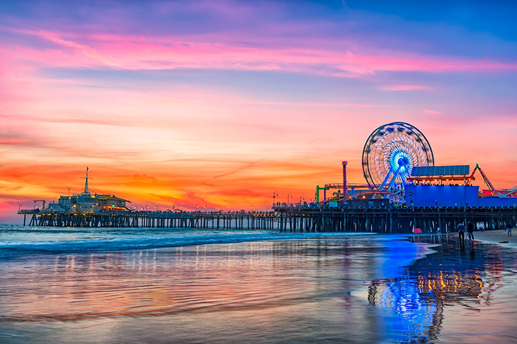 Santa-Monica-Pier-and-Beach